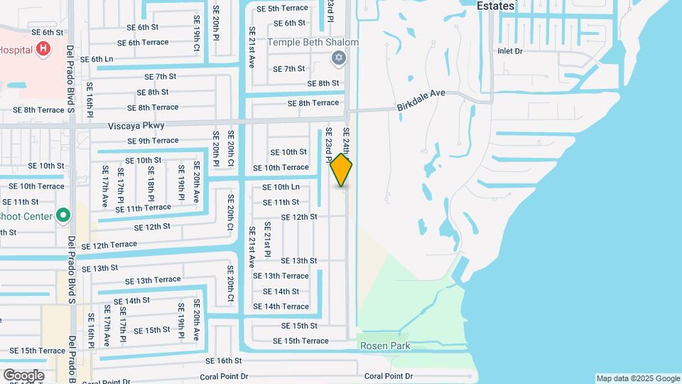 1024 SE 24th Ave Map and Location Details