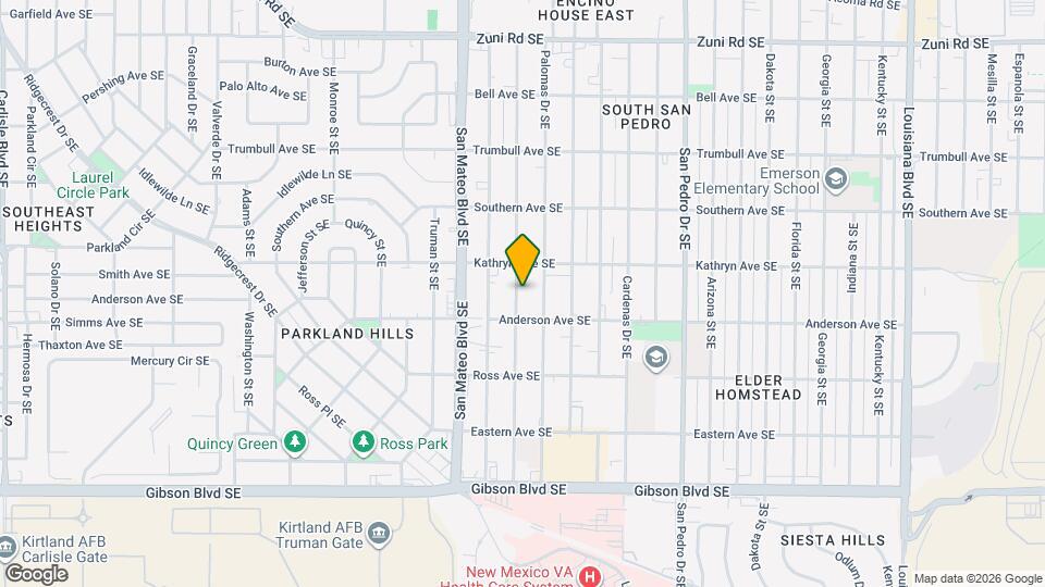 1020 Madeira Dr SE Map and Location Details