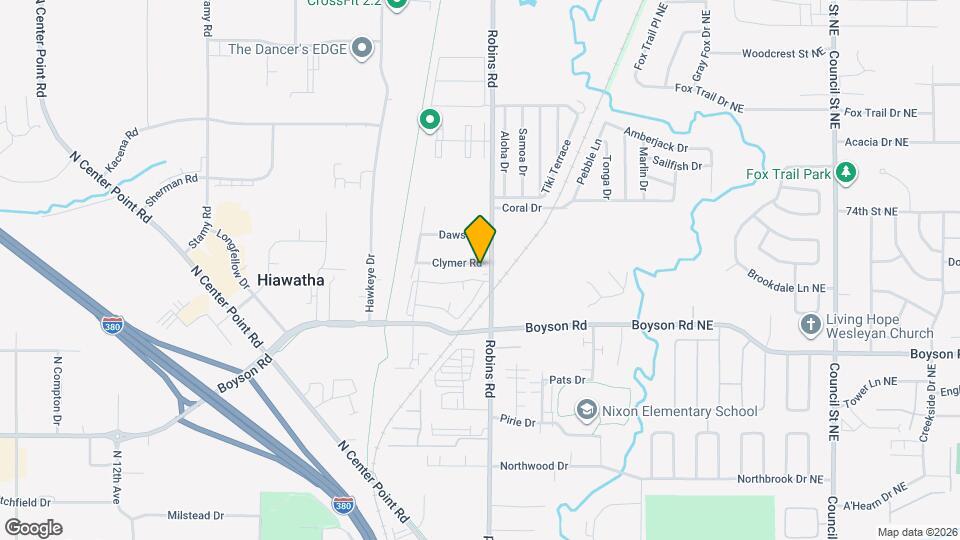 225 Clymer Rd Map and Location Details