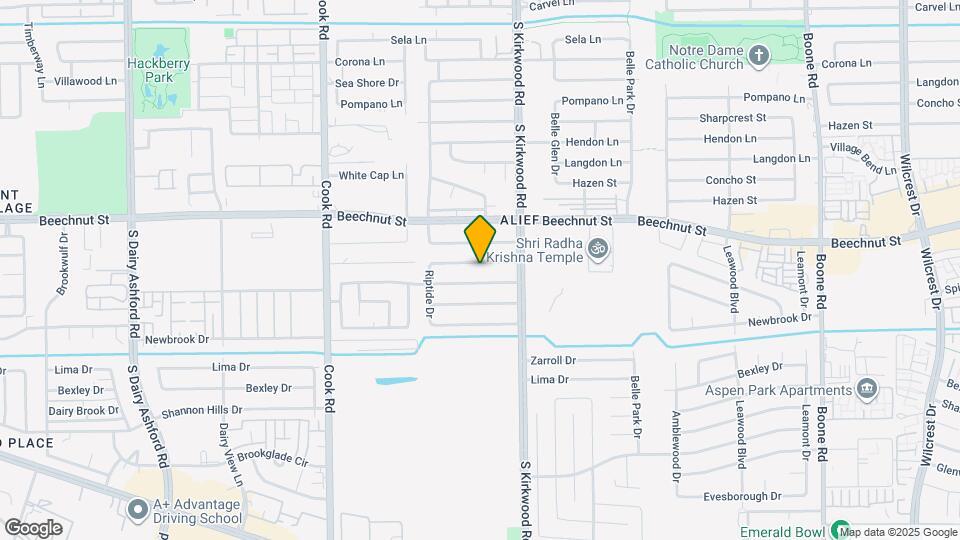 11931 Tanager St Map and Location Details