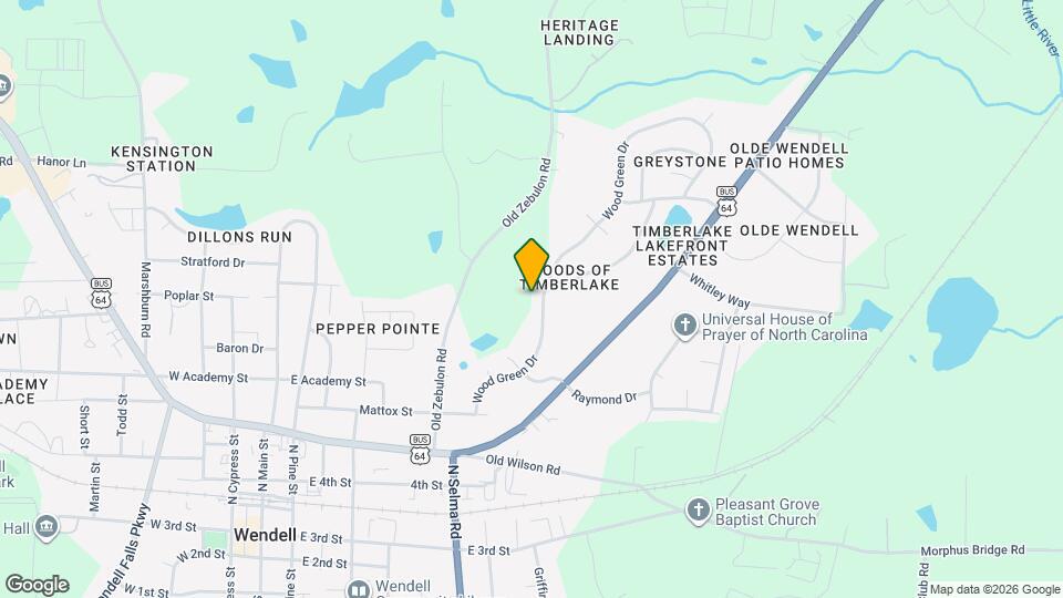 75 Wood Green Dr Map and Location Details