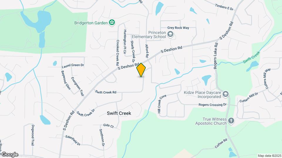 6616 Swift Creek Rd Map and Location Details