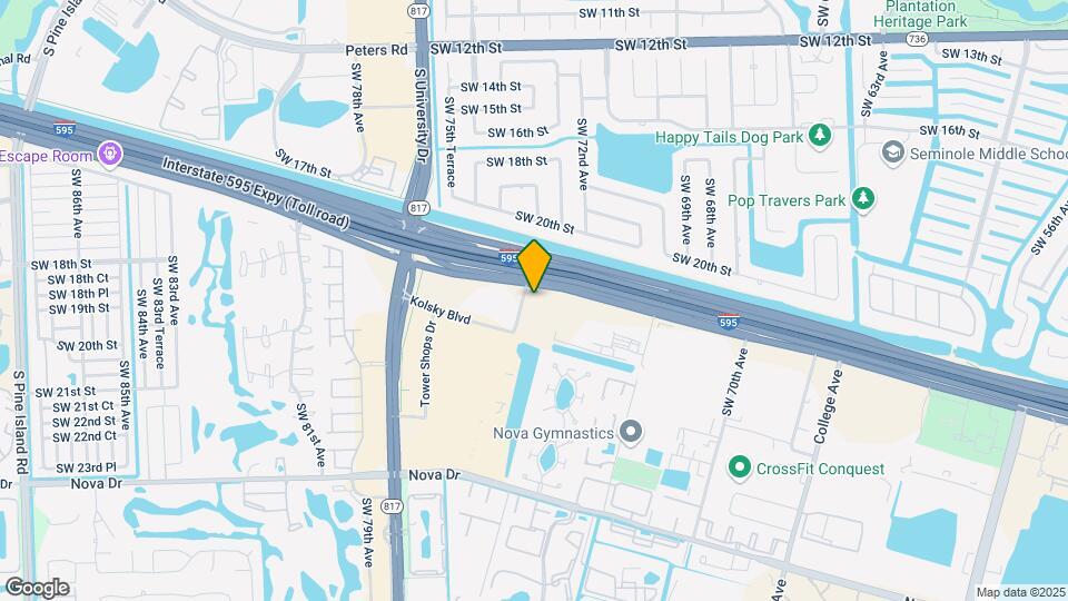 Furnished Studio-Fort Lauderdale - Davie Map and Location Details