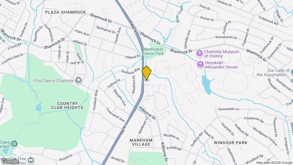 1901 Eastway Dr Map and Location Details