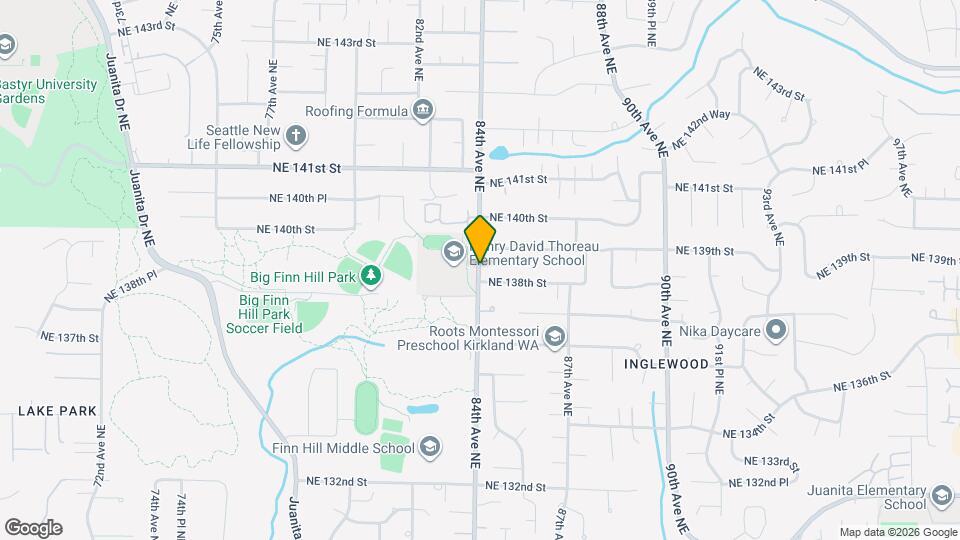 13810 84th Ave NE Mapa y Detalles de la Ubicación
