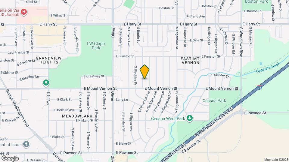 1932 S Battin St Map and Location Details