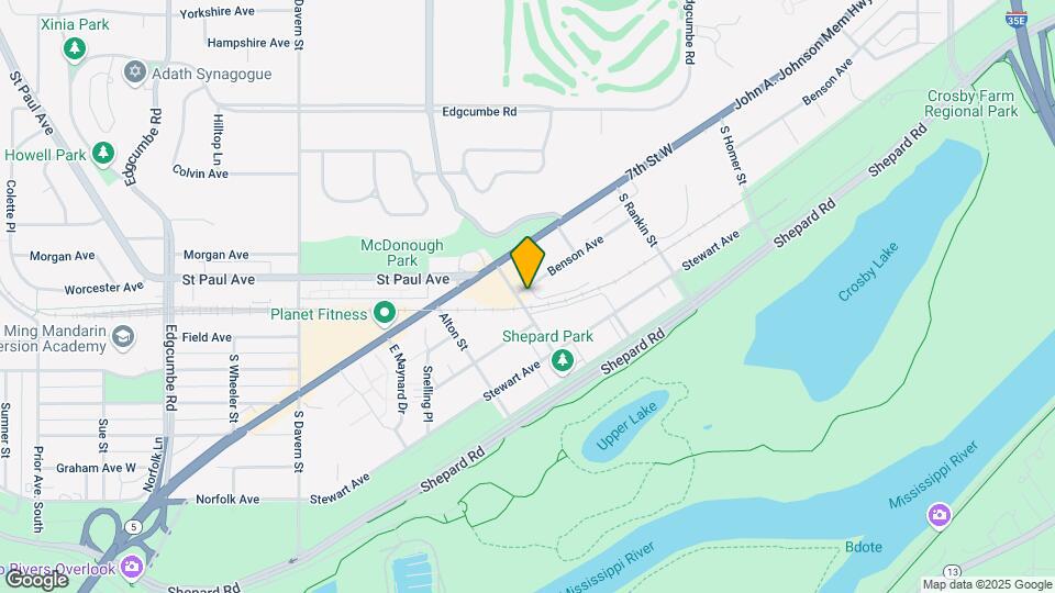 2310 Benson Ave Mapa y Detalles de la Ubicación