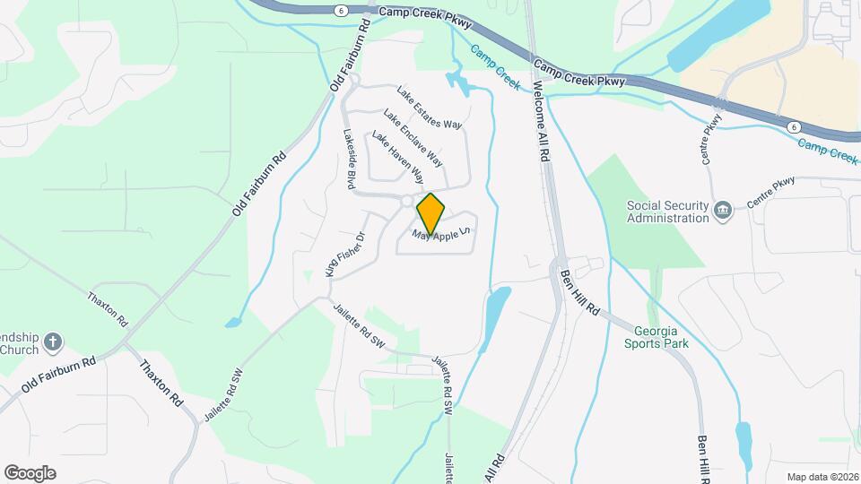 4216 May Apple Ln Map and Location Details