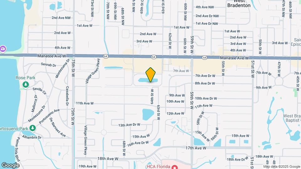 6616 7th Ave Cir W Map and Location Details