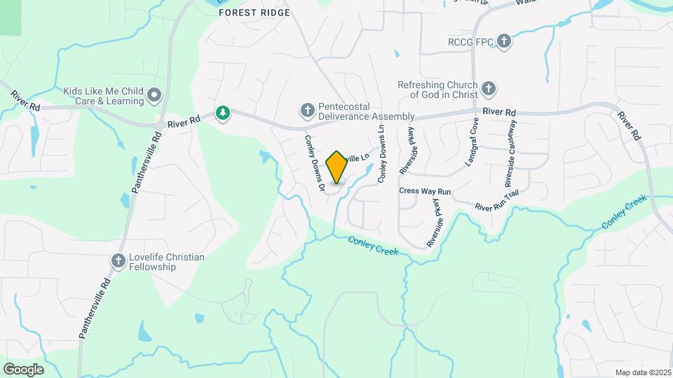 3835 Conley Downs Dr Map and Location Details