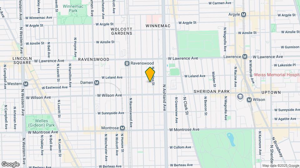 4634 N Paulina St, Unit M03B Map and Location Details