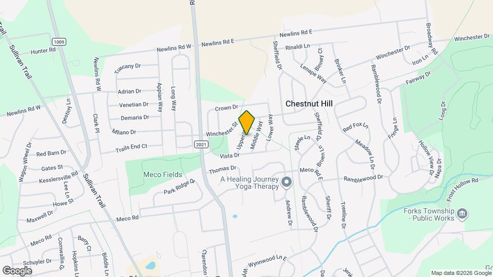 2635 Upper Way Mapa y Detalles de la Ubicación