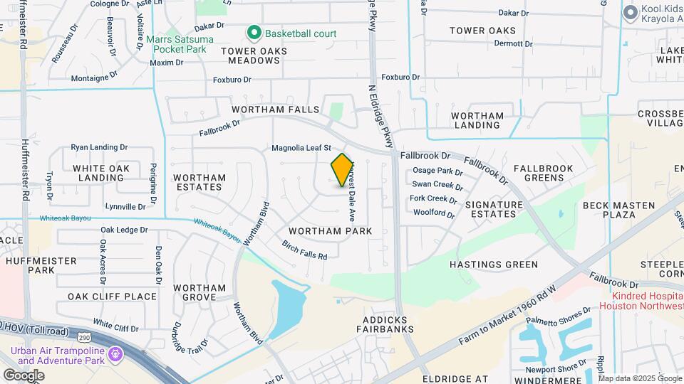 11210 Chestnut Woods Trail Mapa y Detalles de la Ubicación