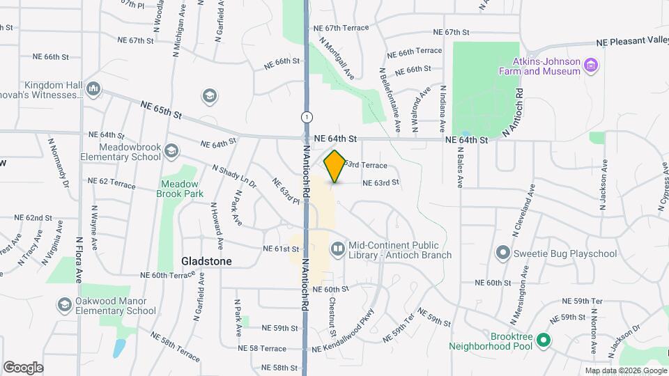 2709 NE 63rd St Map and Location Details