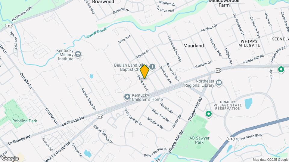 8902 Prospect St Map and Location Details