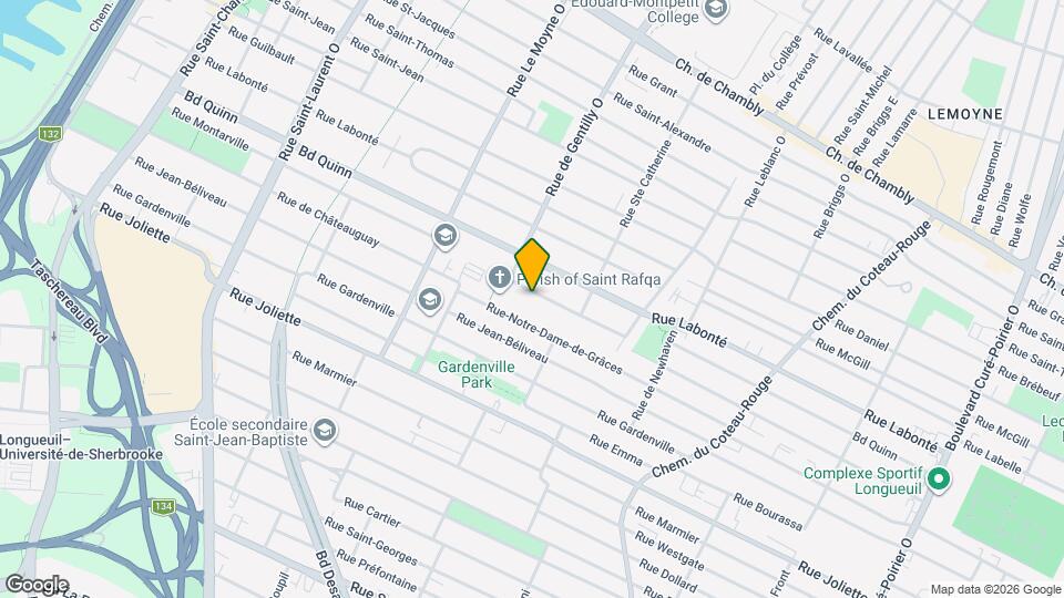 880 Montarville Rue Map and Location Details