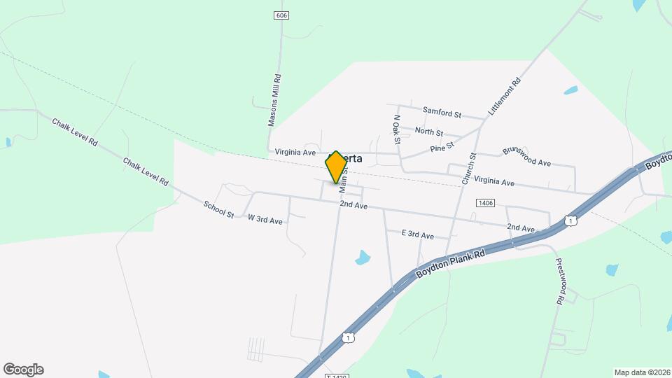 68 W 1st Ave Map and Location Details