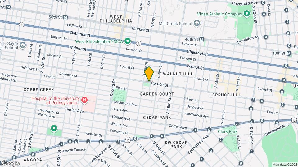 4902 Spruce St Mapa y Detalles de la Ubicación