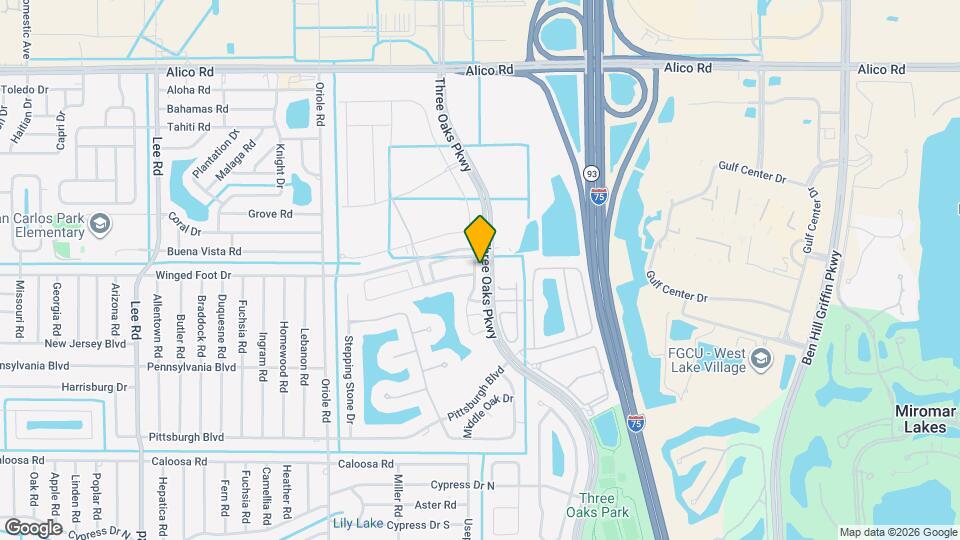 17533 Holly Oak Ave Map and Location Details