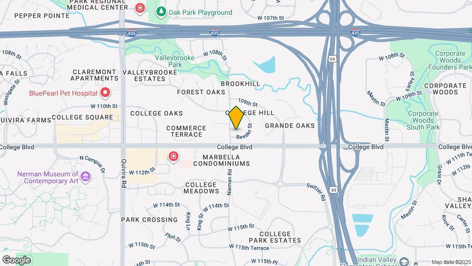 10940 Reeder St Map and Location Details