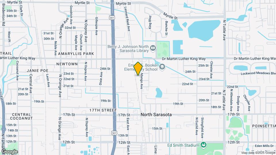 2315 Mango Ave Map and Location Details