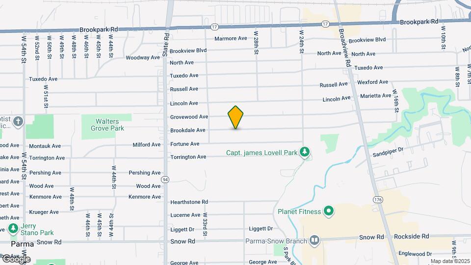 2923 Brookdale Ave Map and Location Details