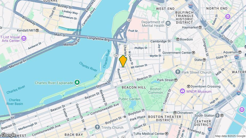 21 Mount Vernon Sq, Unit 500 Map and Location Details