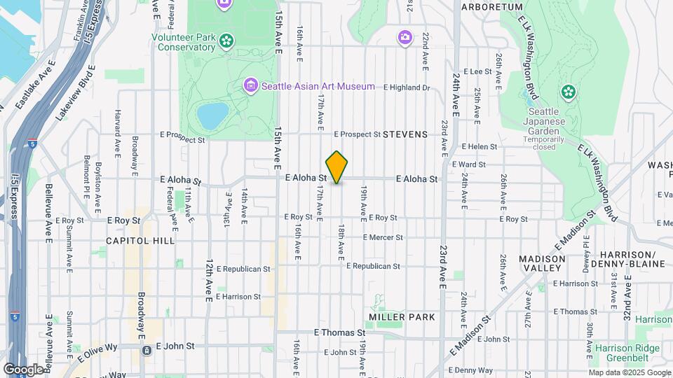 741 18th Ave E Map and Location Details