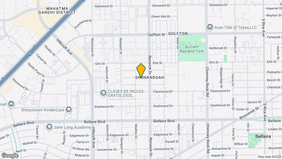 5923 Moonmist Dr Map and Location Details