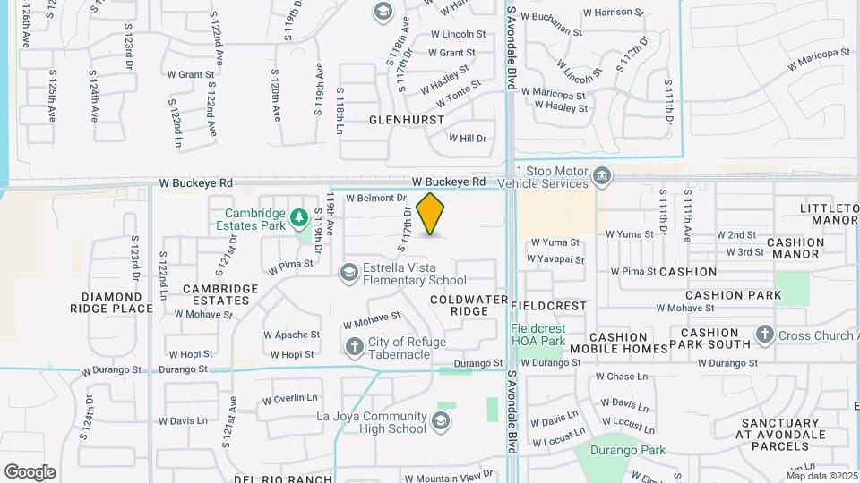 11725 W Flanagan St Map and Location Details