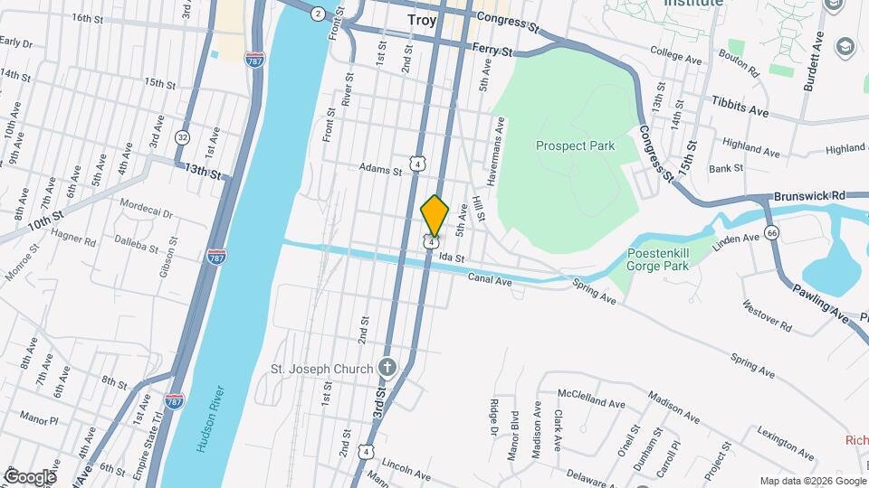 334 4th St Map and Location Details