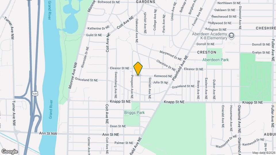 2115 Oakwood Ave NE Map and Location Details