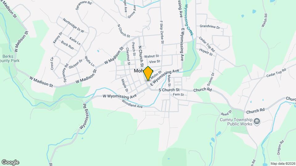 9 N Church St Map and Location Details