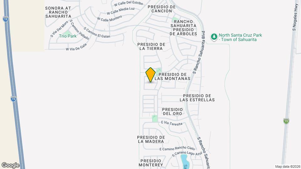 65 W Camino Rio Cebolla Map and Location Details