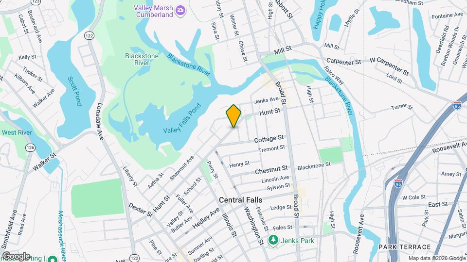 276 Hunt St Map and Location Details