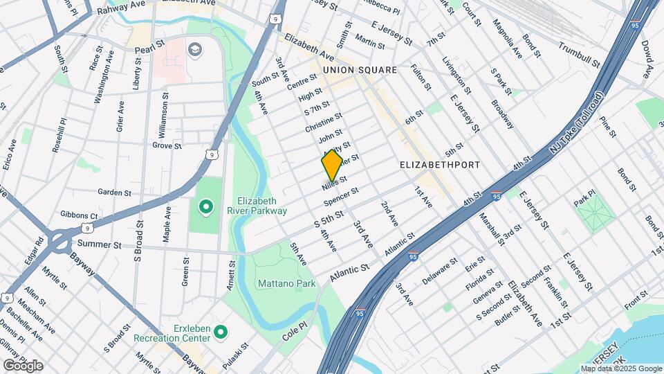 534 Niles St Mapa y Detalles de la Ubicación