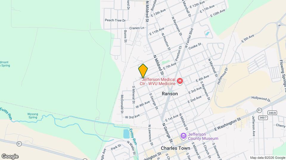 111 N George St. Map and Location Details