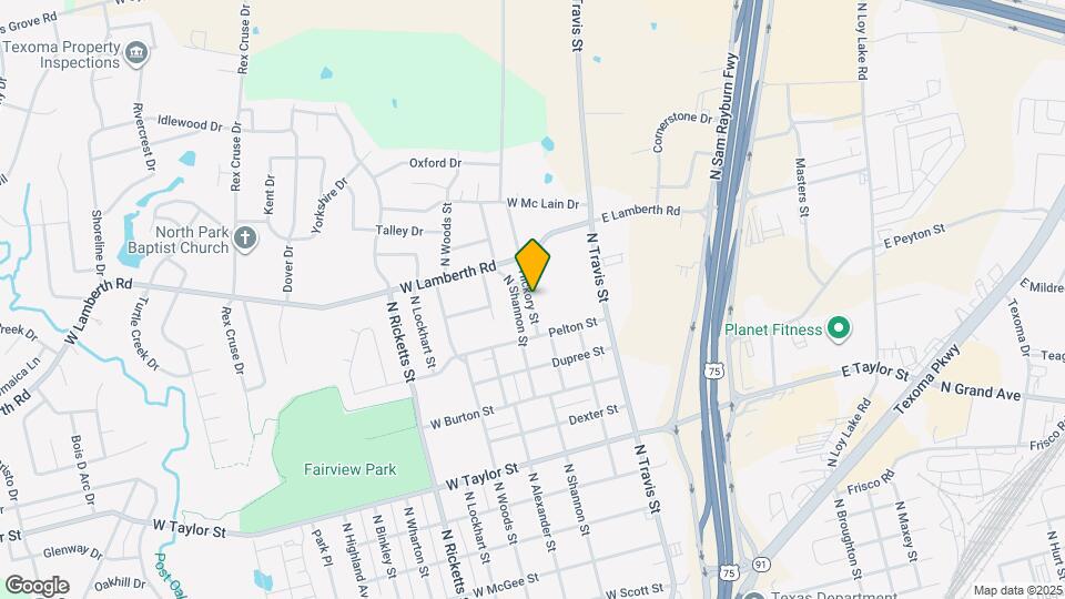 2407 N Hickory St Map and Location Details