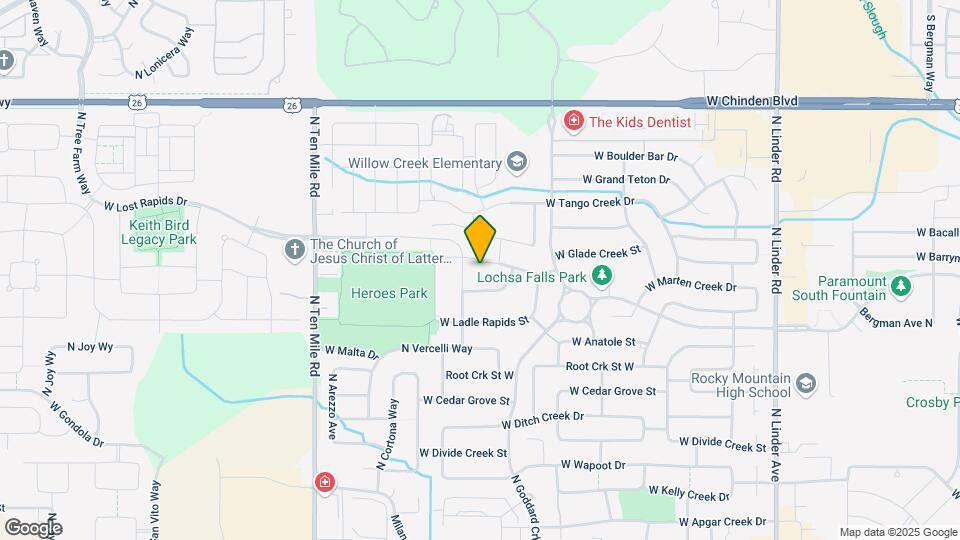 2659 W Wolf Rapids Dr Map and Location Details