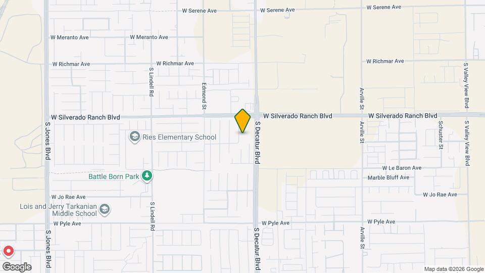 9770 Hawk Crest St Map and Location Details