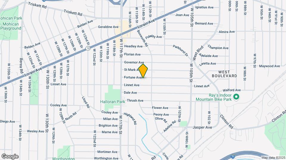 11309 Fortune Ave-Unit -#2 Map and Location Details