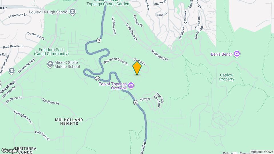 21727 Planewood Dr Map and Location Details