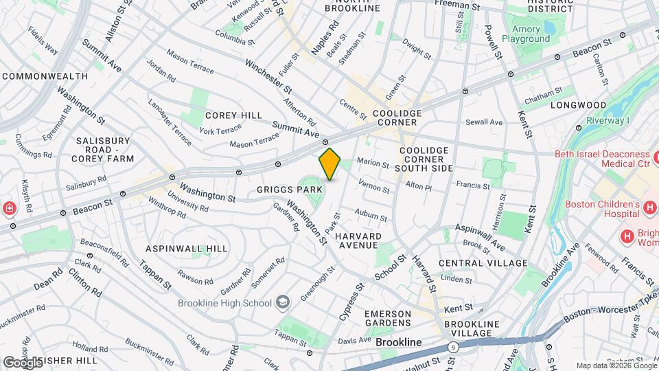 70 Park St, Unit 65 Map and Location Details