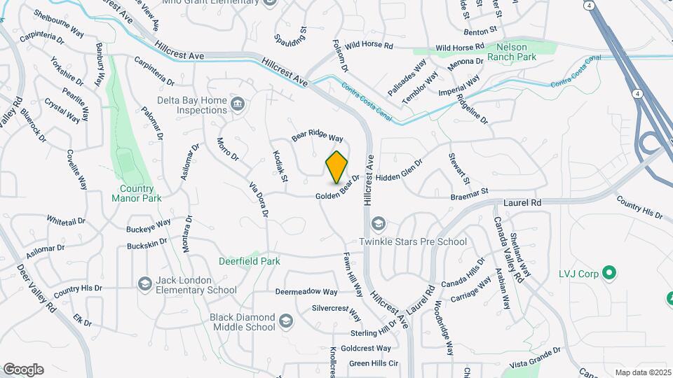 4719 Golden Bear Dr Map and Location Details