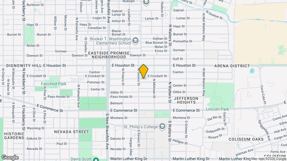 817 Potomac St Map and Location Details