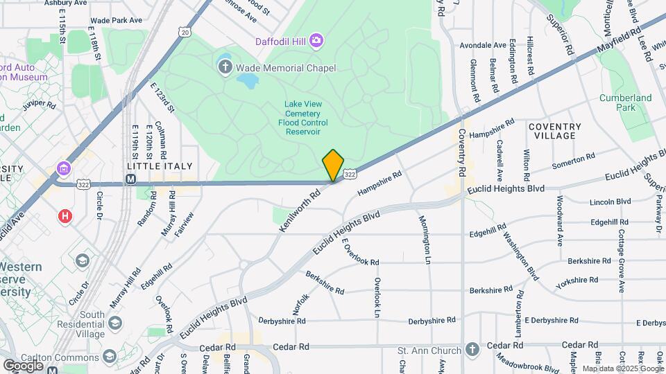 2572 Mayfield Rd Map and Location Details