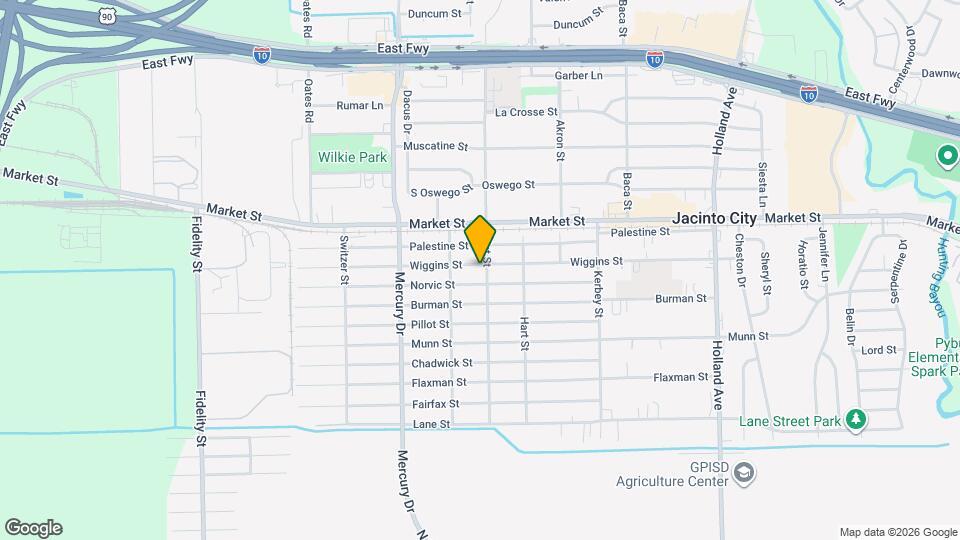 10430 Wiggins St Map and Location Details