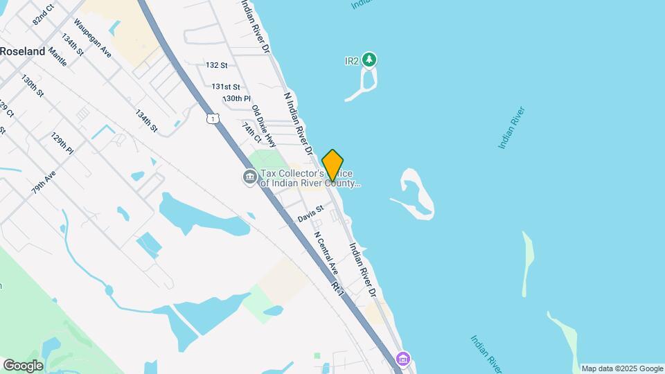 1716 Indian River Dr Map and Location Details