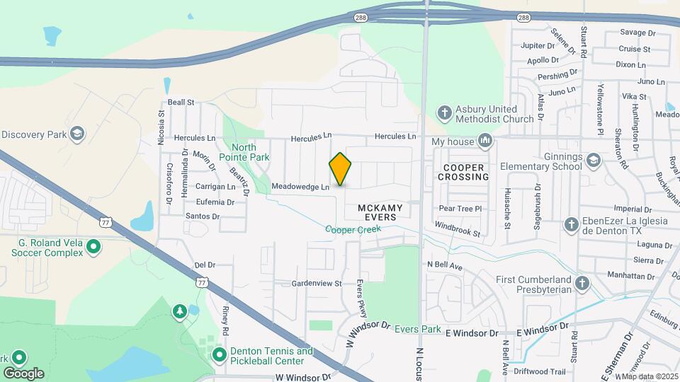 3417 Doris Dr Map and Location Details