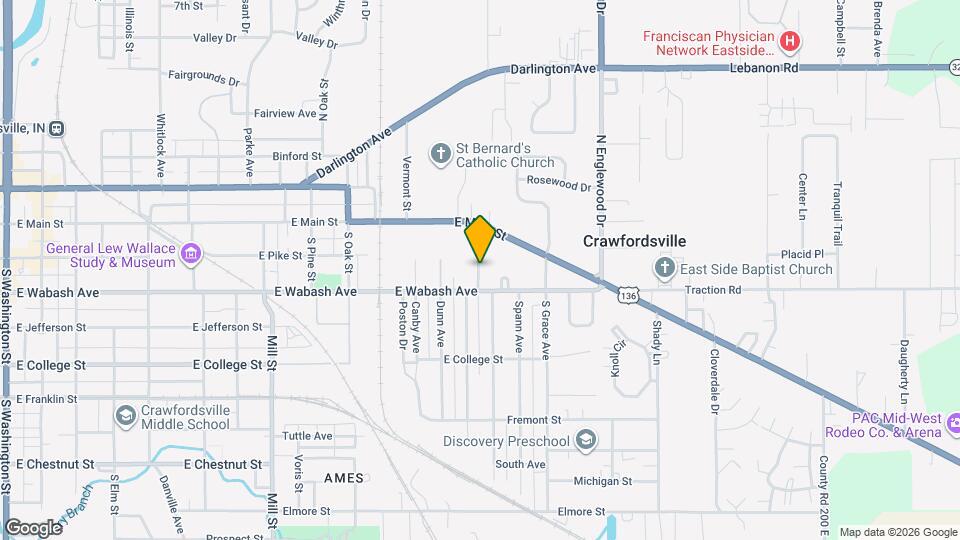 206 Louise Ave Map and Location Details